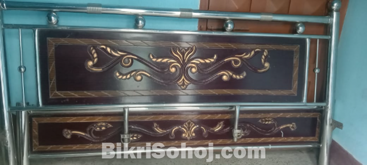 Original steel iron bed